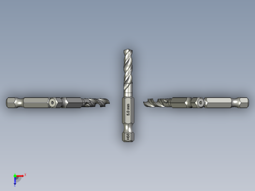 电钻 钻头1 (100)俯视缩略图