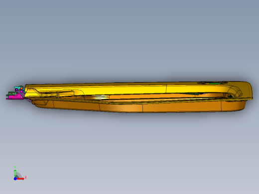 汽车车门组成钣金前视缩略图