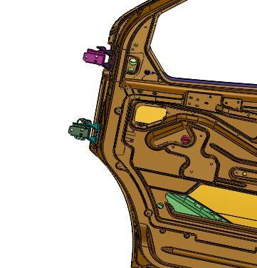 汽车车门组成钣金缩略图
