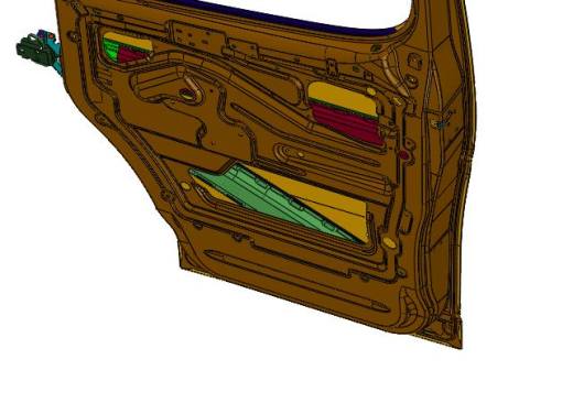 汽车车门组成钣金缩略图