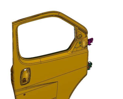汽车车门组成钣金缩略图