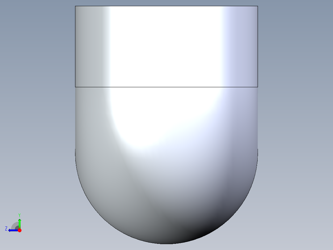 聚氯乙烯配件06-Sch80_90Elbow_SxFPT_807-030 _3in右视图