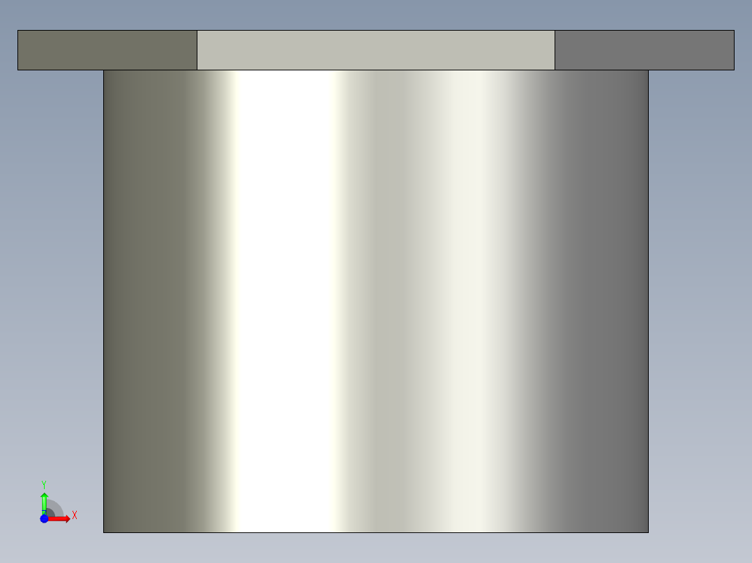 船舶管路系统SeaCor_ReducerBushing_FPTxSPIG_37J138168_1.25in x 1in前视图