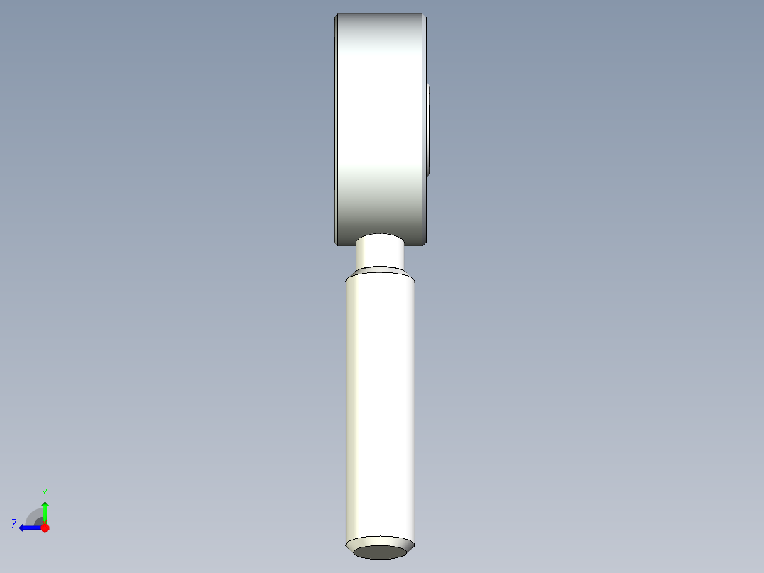 旋钮扳手扳手--stp右视图