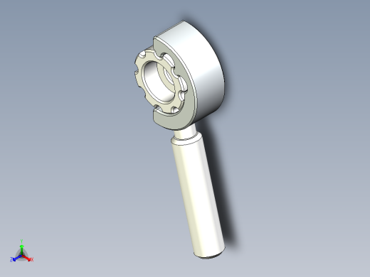 旋钮扳手扳手--stp正等轴测缩略图