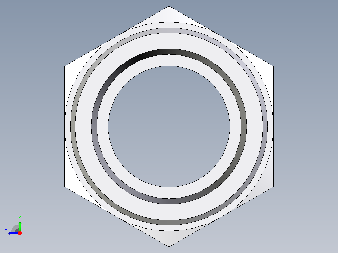 卡套式工业通用硬管接头EO_Male_Stud_connector_GE38SR71X右视图