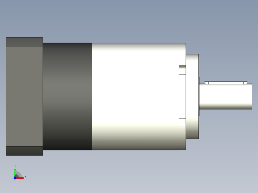 直齿PLE160-L2 42-114.3-200-M12.stp前视缩略图