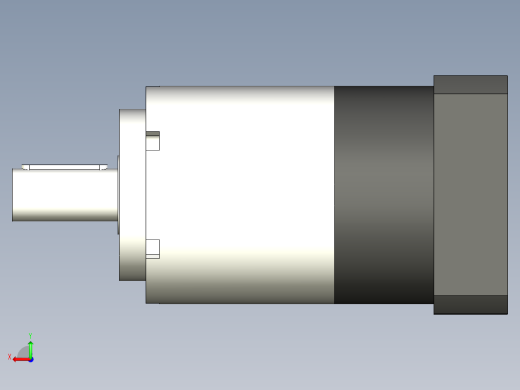 直齿PLE160-L2 42-114.3-200-M12.stp后视缩略图