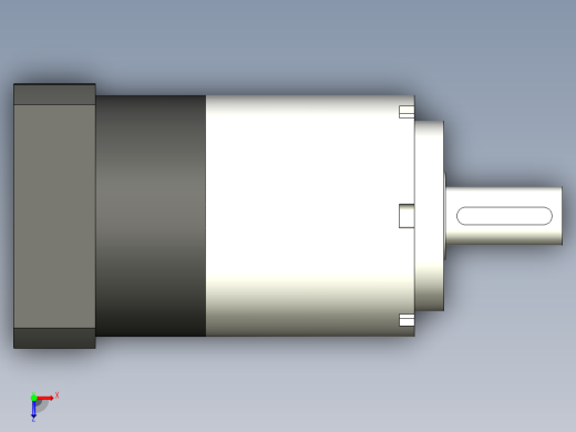 直齿PLE160-L2 42-114.3-200-M12.stp俯视缩略图