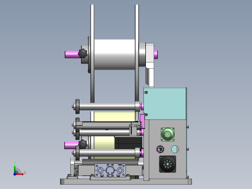 標準卷料送料機構;料寬範圍（0~150MM）前视缩略图