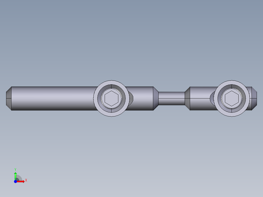 型材-BR 8-8 INLINE BENDY QUICK CONNECTOR 3842535630前视图