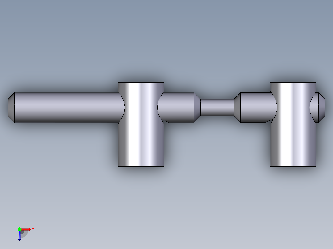 型材-BR 8-8 INLINE BENDY QUICK CONNECTOR 3842535630俯视图