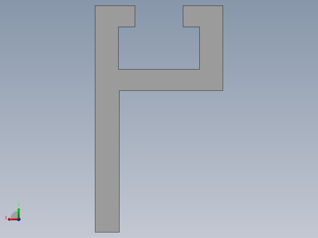 传感器通用安装型材-怡合达型号-ATS05-169-L200 自由添加安装孔加工后视图