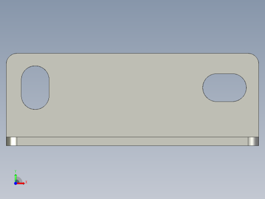 基恩士BL-650bracket_kc图纸模型前视缩略图