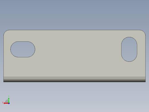 基恩士BL-650bracket_kc图纸模型后视缩略图