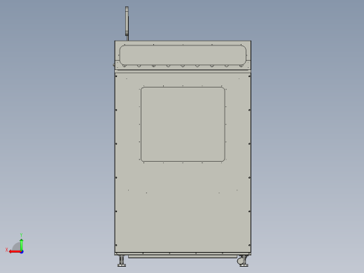 非标设备机箱3D后视缩略图