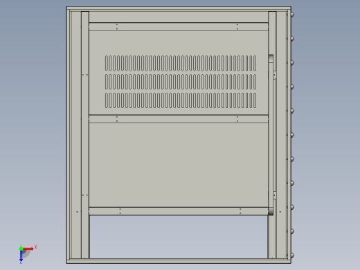 非标设备机箱3D俯视缩略图