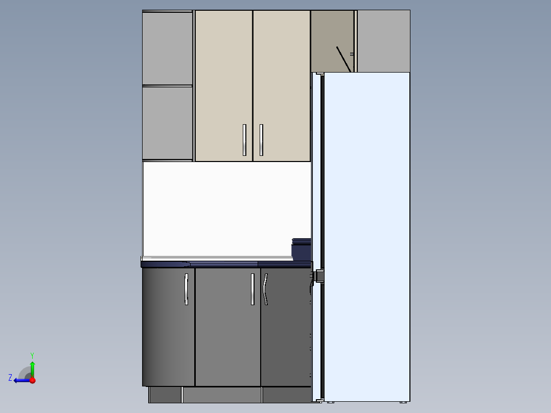 桌椅各类家具 (13)右视图