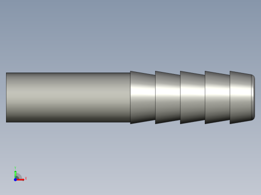 软管与硬管连接用工业通用接头0165_06_08前视缩略图
