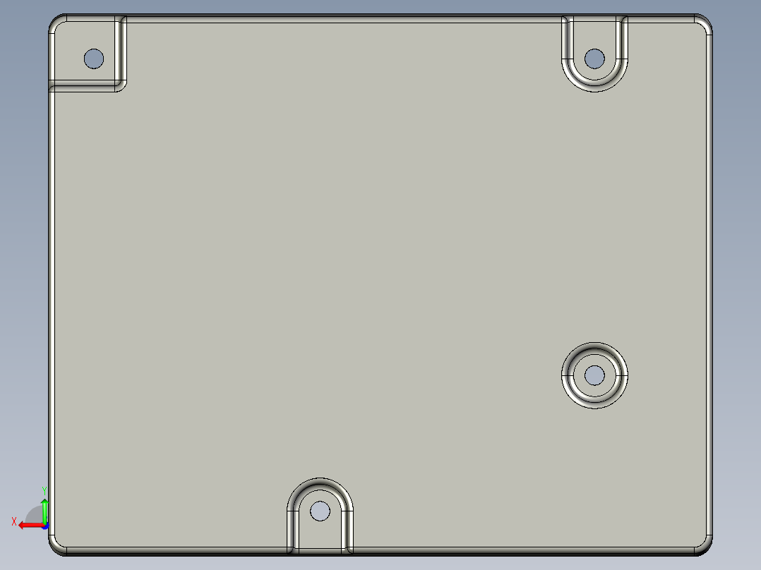 基恩士VT3-E3_kc图纸模型后视图
