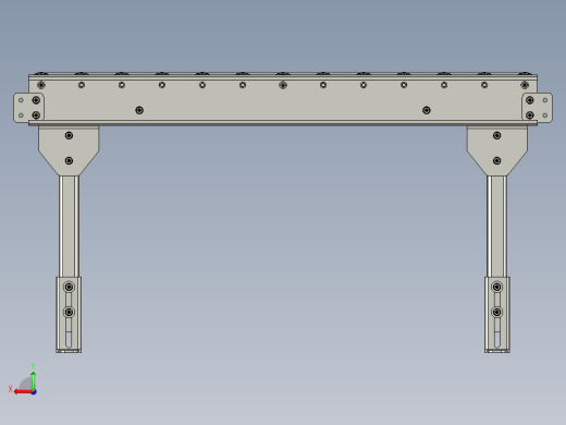 滚筒输送线(O型圈O型带)后视缩略图