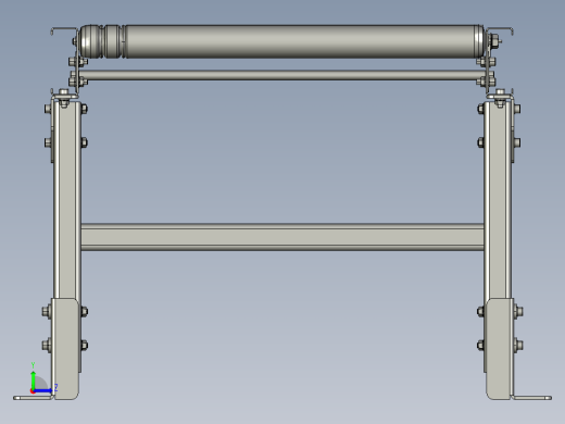 滚筒输送线(O型圈O型带)左视缩略图