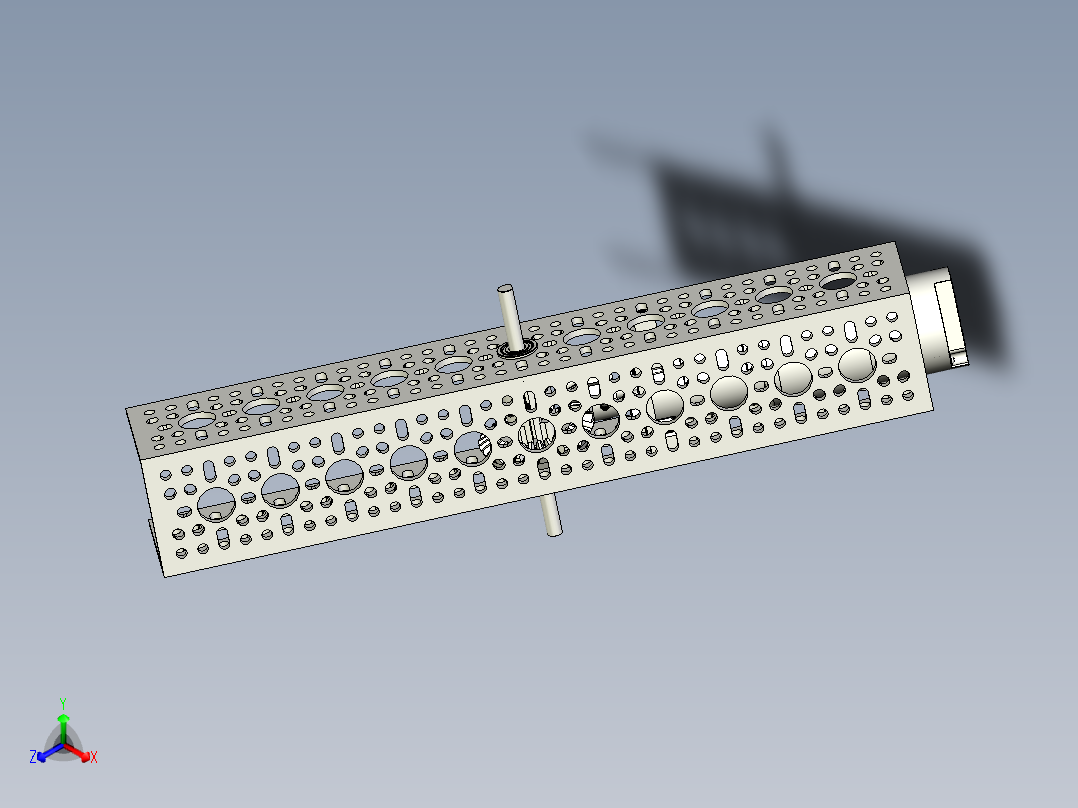 哥比尔达斜角正等轴测图