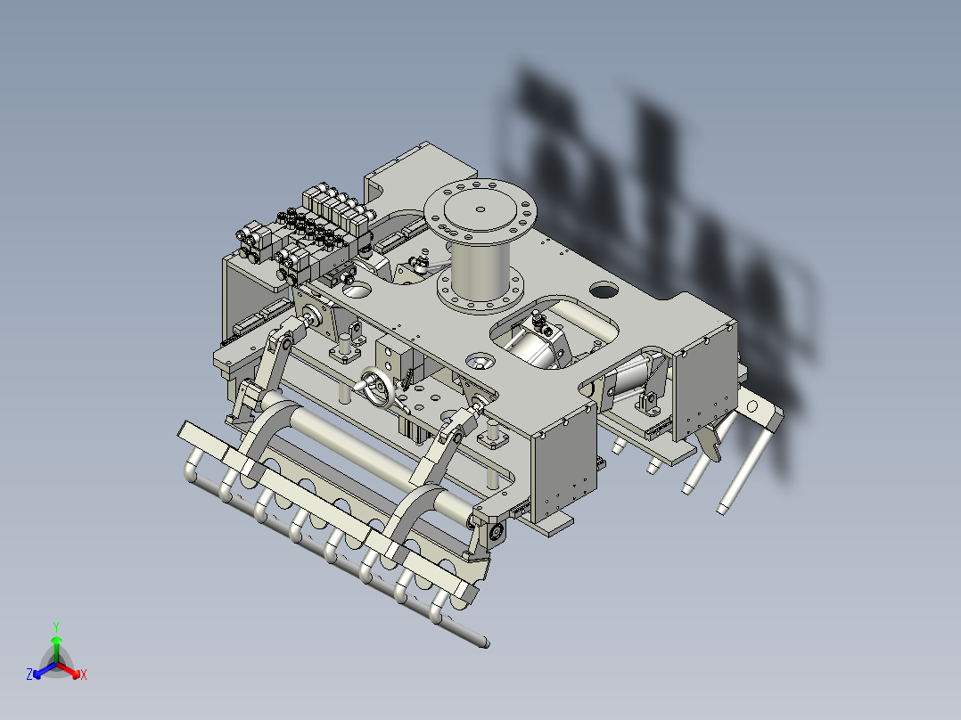 机器人抓袋机械手