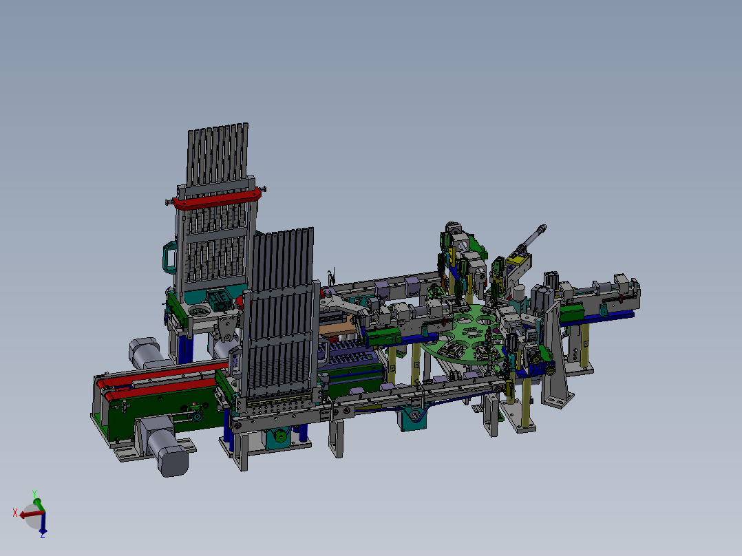 12pin的USB组装生产线设  附IGS