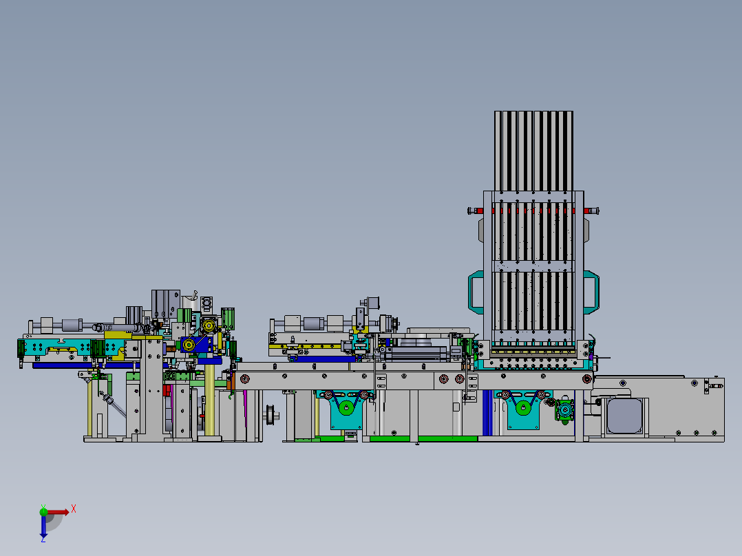 12pin的USB组装生产线设  附IGS俯视图