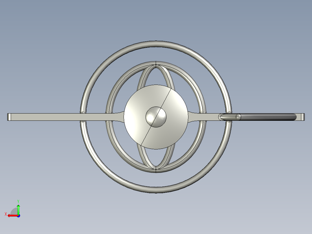 西班牙剑杆后视图