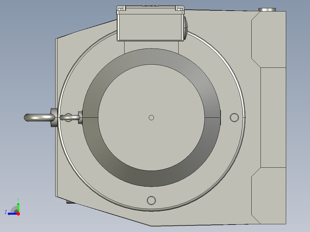 SEW电机R97DV132S4-BMG右视图