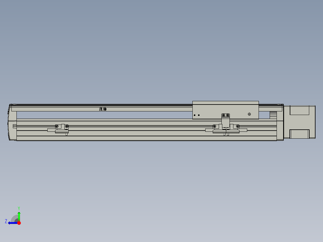 SK12-Lxx-C-S300-BC-ZP40-D3STEP右视图