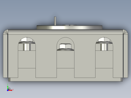 S2202110210000充磁线圈固定组件前视缩略图