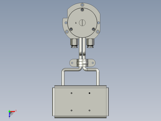 S2202110210000充磁线圈固定组件俯视缩略图