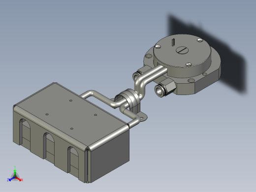 S2202110210000充磁线圈固定组件正等轴测缩略图