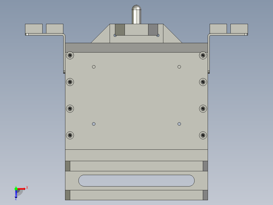 夹具精定位组件1006-112345610俯视图