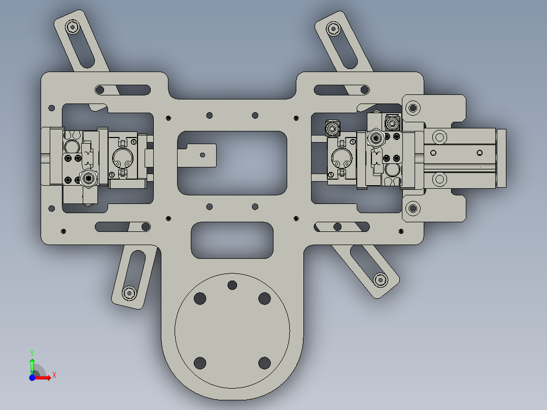 吸头模组前视图