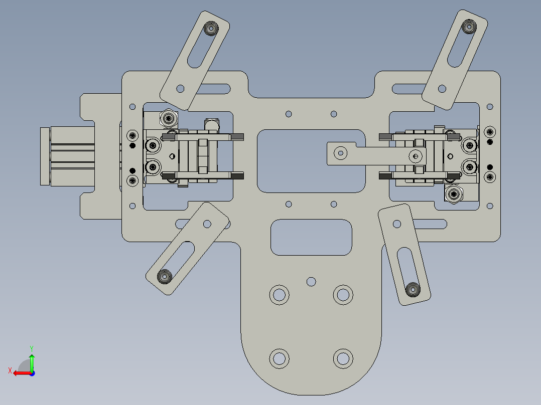 吸头模组后视图