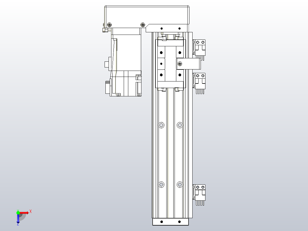 钢基模组TPA-KSR-5002C-250A1-ML-H1S2俯视图