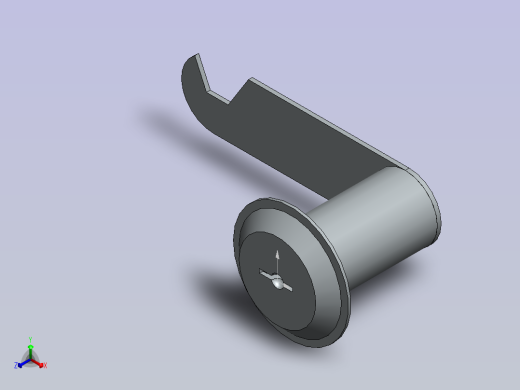 锁芯正等轴测缩略图