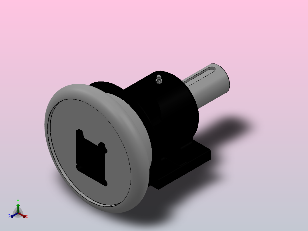 STO╱STW75基座式安全卡盘[STO／STW75]主视图