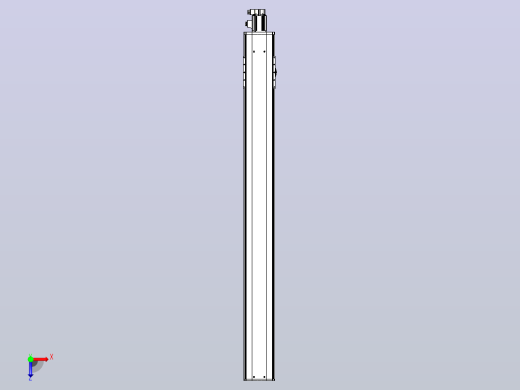 日规模组半封闭丝杆TPA-HNR-220D-3210C-L2000-M-C-P1K-N3俯视缩略图