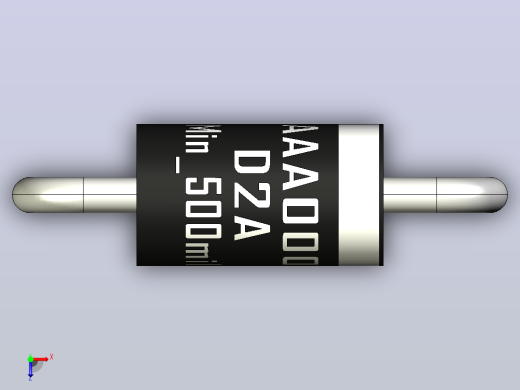 轴向二极管外壳D2A_Min_500mil_rev1.0.zip.zip俯视缩略图