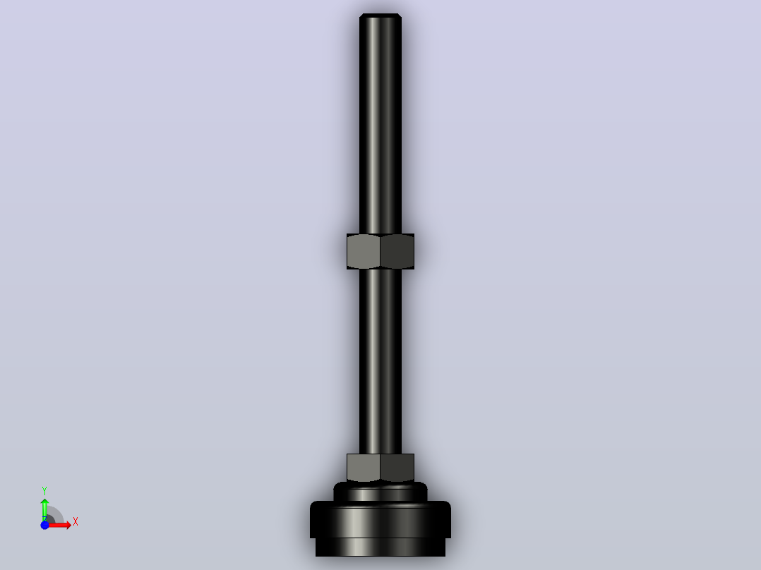脚杯WAK03-D40-M12-L125前视图
