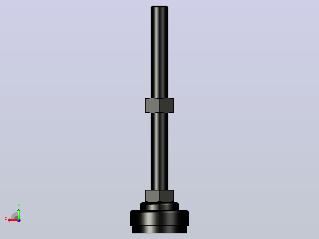 脚杯WAK03-D40-M12-L125后视图