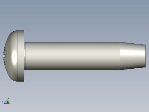 GB845_FZ-85 Z型槽F型盘头自攻螺钉右视缩略图