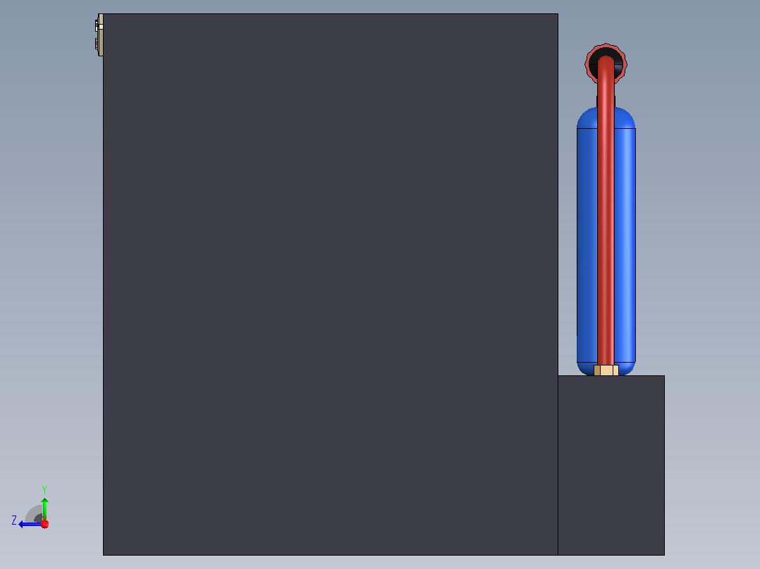 hydrogen3d打印机右视图