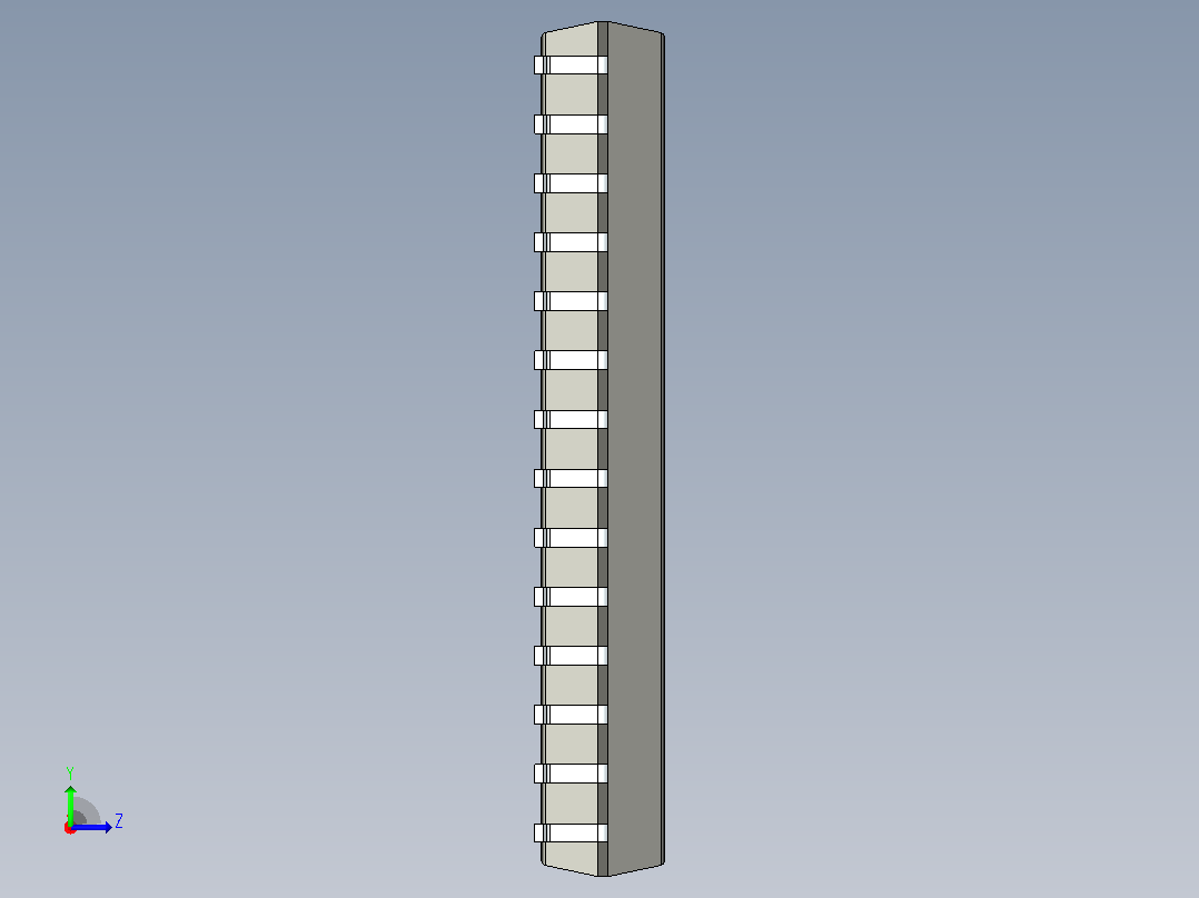 106x SOIC 封装（小外形集成电路）SOIC127P1199X264-28N左视图