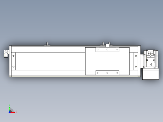 KCB14系列无尘皮带滑台直线模组╱线性模组[KCB14-L40-250-LU-200W-C4]前视缩略图